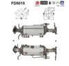 MAZDA RFY12055X Soot/Particulate Filter, exhaust system